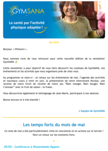 Newsletter mai 2026