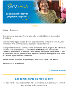 Newsletter avril 2026